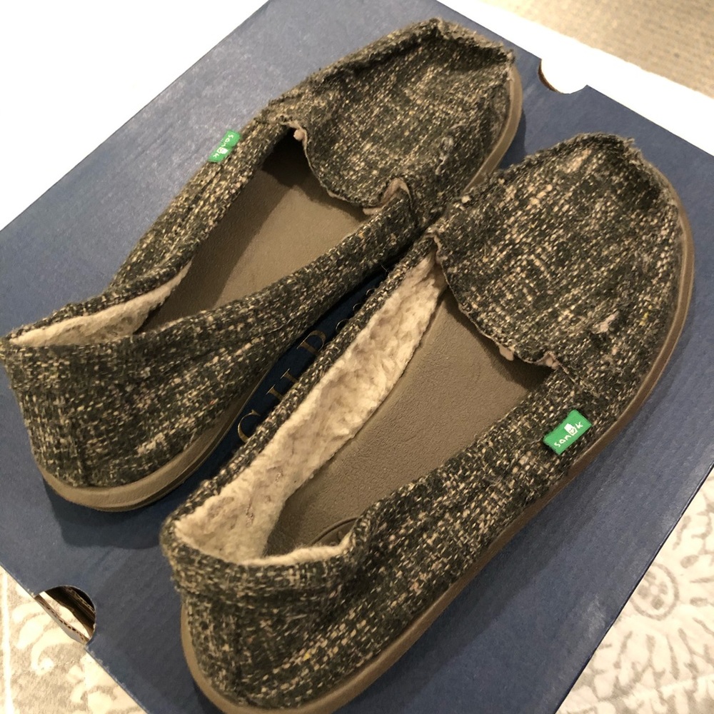 Sanuks Slip On Shoes